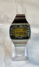 Orologio digitale LCD Seiko M158-5000 Lemon Face/Pan Am World Time JDM - molto bello!