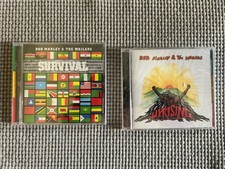Bob Marley Uprising & Survival CDs Brand New