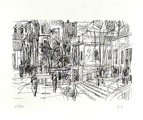 Schurr claude serigraphie - claude,