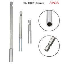 Porta Bit Ricambi Utensili Senza Fresa 3pz 50/100/150mm Accessori