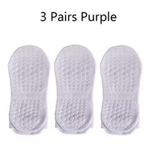 3 Paia Calze da Donna Calze a Rete Traspiranti Antiscivolo Pilates Calzini Grip C