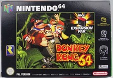 Donkey Kong 64 N64 Boîte