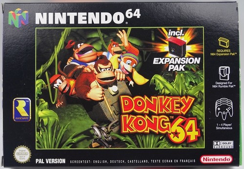 Donkey kong n64 boîte - 64,