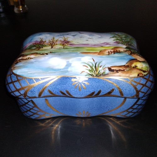 Cofanetto porcellana limoges - cofanetto,