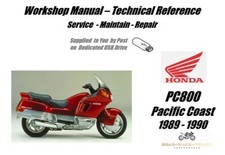 Honda PC800 PC 800 Pacific