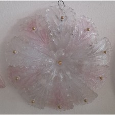 Lampadario Plafoniera in vetro