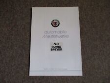 Brochure, RARA, RARA, Alpina B7 Turbo Coupé, E24, Serie 6, Brochure, BMW 635CSi, CS