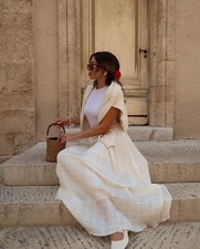Gonna midi zara donna - gonna,