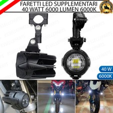 COPPIA FARI SUPPLEMENTARI LED FARETTI FENDINEBBIA MOTO GUZZI CALIFORNIA 1000