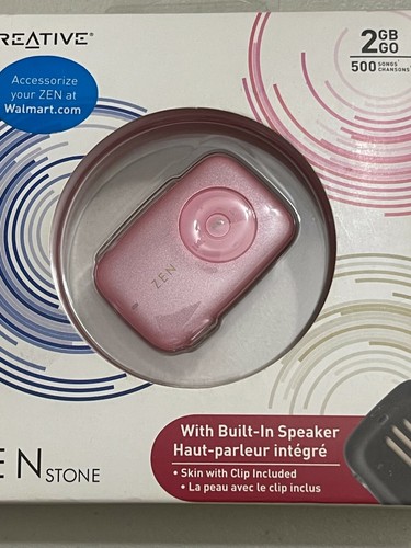 Creative zen stone - zen, lettore