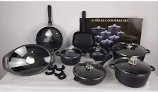 Batteria di pentole Bavaria 26 pezzi in pietra lavica biologica 