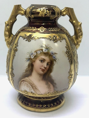 Vaso porcellana xix secolo - porcellana,