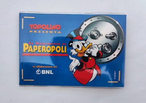 Topolino presenta banconote - topolino,