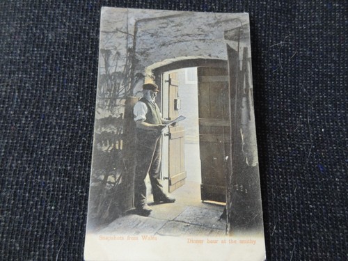 Social history postcard wales - social,