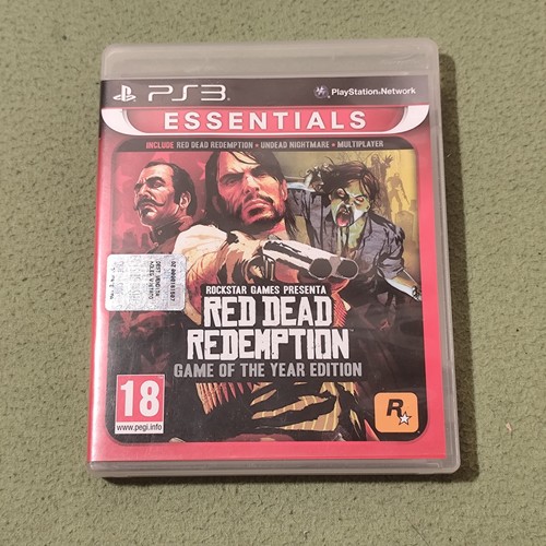 Red dead redemption goty ps3 - red,