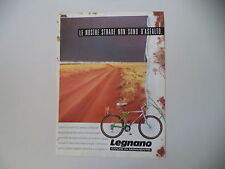 advertising Pubblicità 1990 BICICLETTA MOUNTAIN BIKE LEGNANO