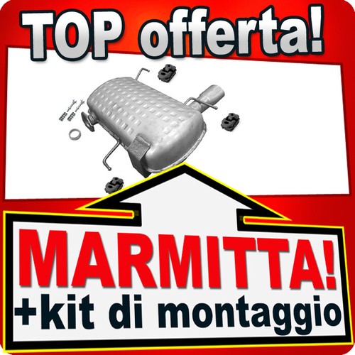Silenziatore posteriore per - posteriore,