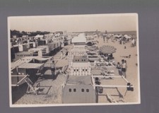 cartolina GRADO fotografica anni 30 animata spiaggia cabine