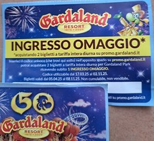 Biglietti GARDALAND HALLOWEEN ingresso omaggio formula 3 X 2