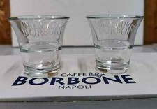 SET  COMPOSTO DA 8 BICCHIERINI IN VETRO TRASPARENTE - Caffè BORBONE