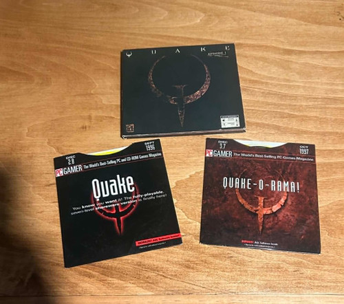 Quake rom con - pc, cd-rom
