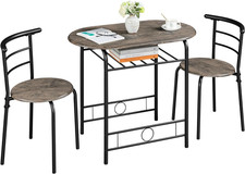 Set Tavolo E 2 Sedie Sala Da