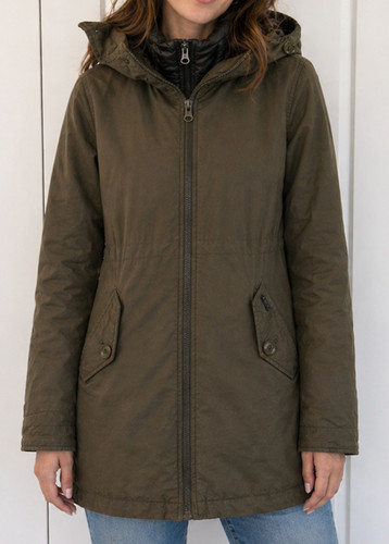 Woolrich parka 1 verde - parka, 3