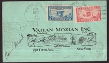 USA, 1928 copertina con cancellazione 25° anniversario volo Wright -HD12