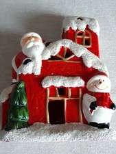 Casetta Babbo Natale luminosa