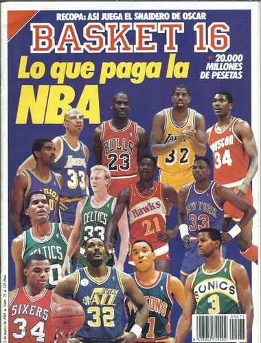 Spain 1989 larry bird - -,