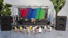Concerto rock palco scala H0
