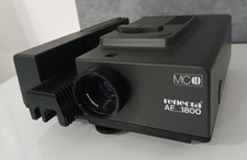 Reflecta AF 1800 Proiettore Diapositive Vinage + Telecomando Vintage Funzionante