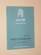 Paolo frosecchi catalogo - frosecchi,