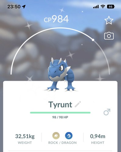 Shiny tyrunt pokemon gen6 - shiny,