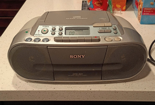 Sony cfd s01 - cd/radio, cassetta