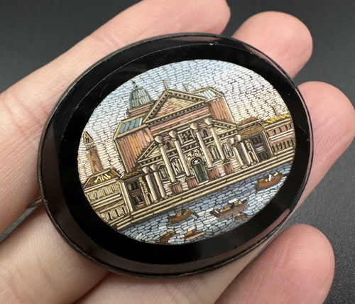 Spilla micro mosaico - , grand