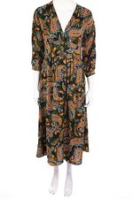 Maxi abito Stradivarius stampa