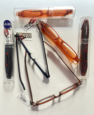 Occhialini da lettura leggerissimi vintage pieghevoli tascabili varie diottrie