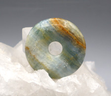 Aragonite Blu Pendente Donut