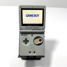 Nintendo Game Boy Advance Sp - AGS - 101 - LCD TFT -Custom Shell - Super Famicon