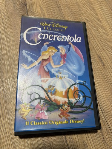 Vhs disney cenerentola - vhs,