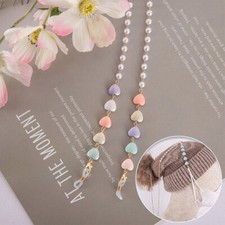 Porta occhiali da sole perline