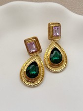 Orecchini stile Zara tono oro