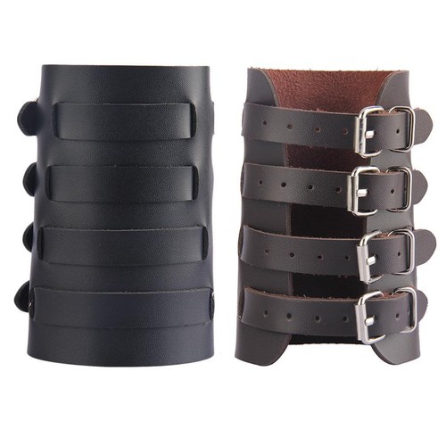 Bracciale pelle metallo - pu,