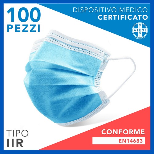 100 mascherine chirurgiche - 100,