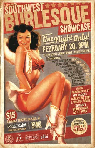 Burlesque show cabaret cm - burlesque,