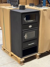 Stufa a legna con vano cottura