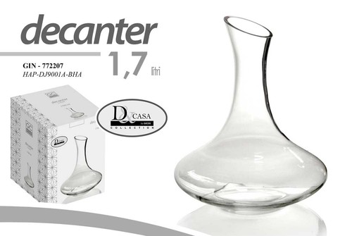 Decanter vino vetro - decanter, in