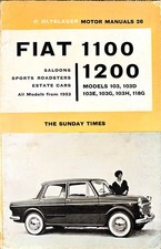 Fiat 1100, 1200 Manuale