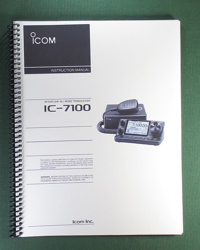 Icom 7100 manuale - ic-7100,